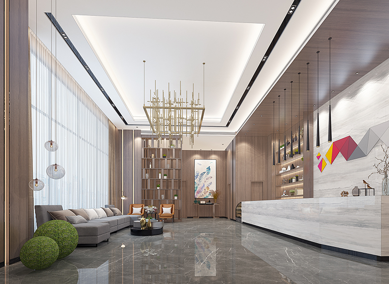 甲級寫字樓大廳裝修標準