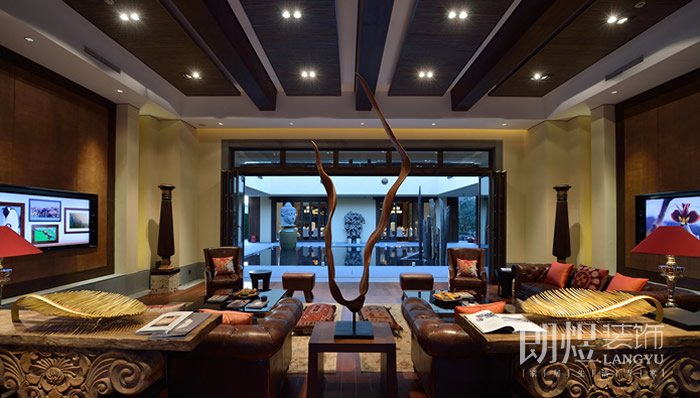 田園休閑會所裝修風格圖片