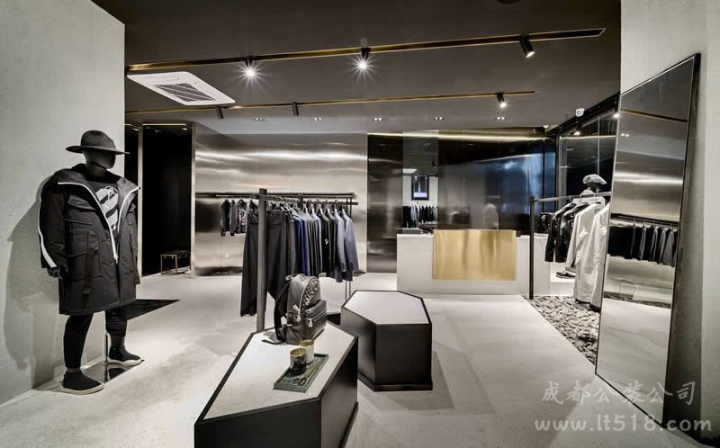 男裝店鋪收銀臺(tái)設(shè)計(jì)