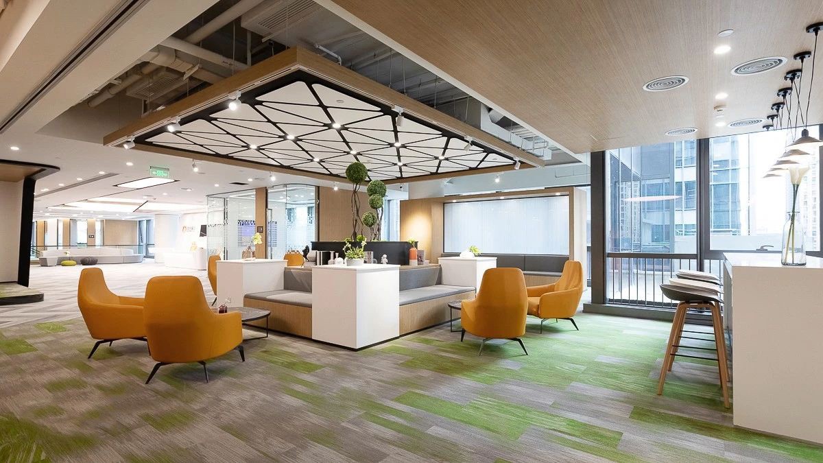 簡(jiǎn)約辦公室裝修圖片