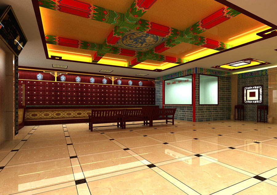 中醫診所裝修風格圖片