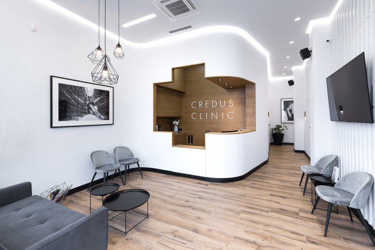 現(xiàn)代診所前臺裝修設(shè)計(jì)效果圖