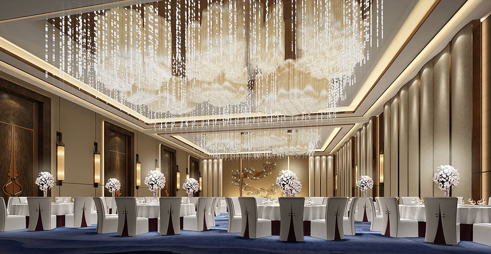 酒店宴會廳設(shè)計(jì)效果圖