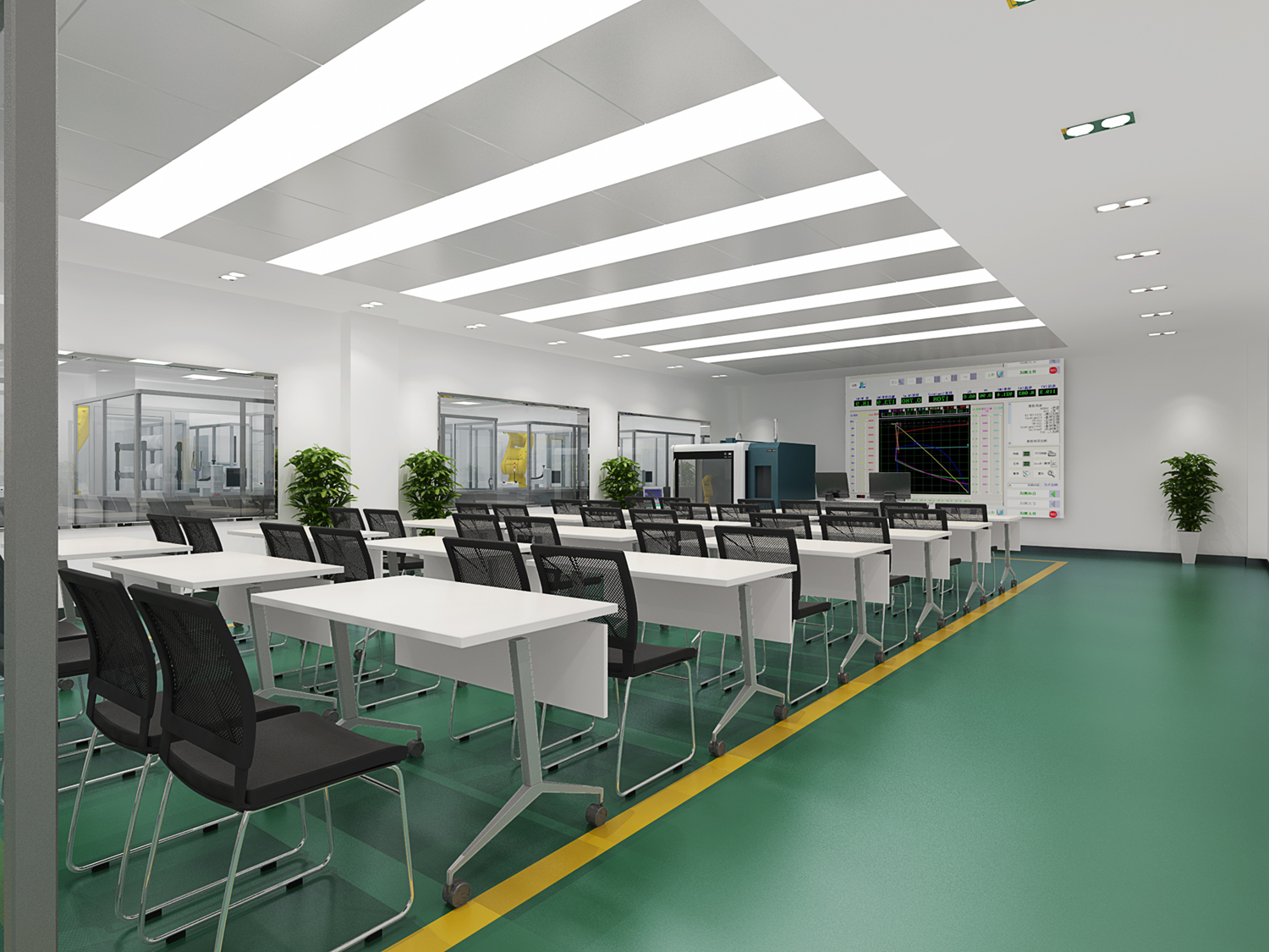 園區廠房辦公樓裝修設計效果圖