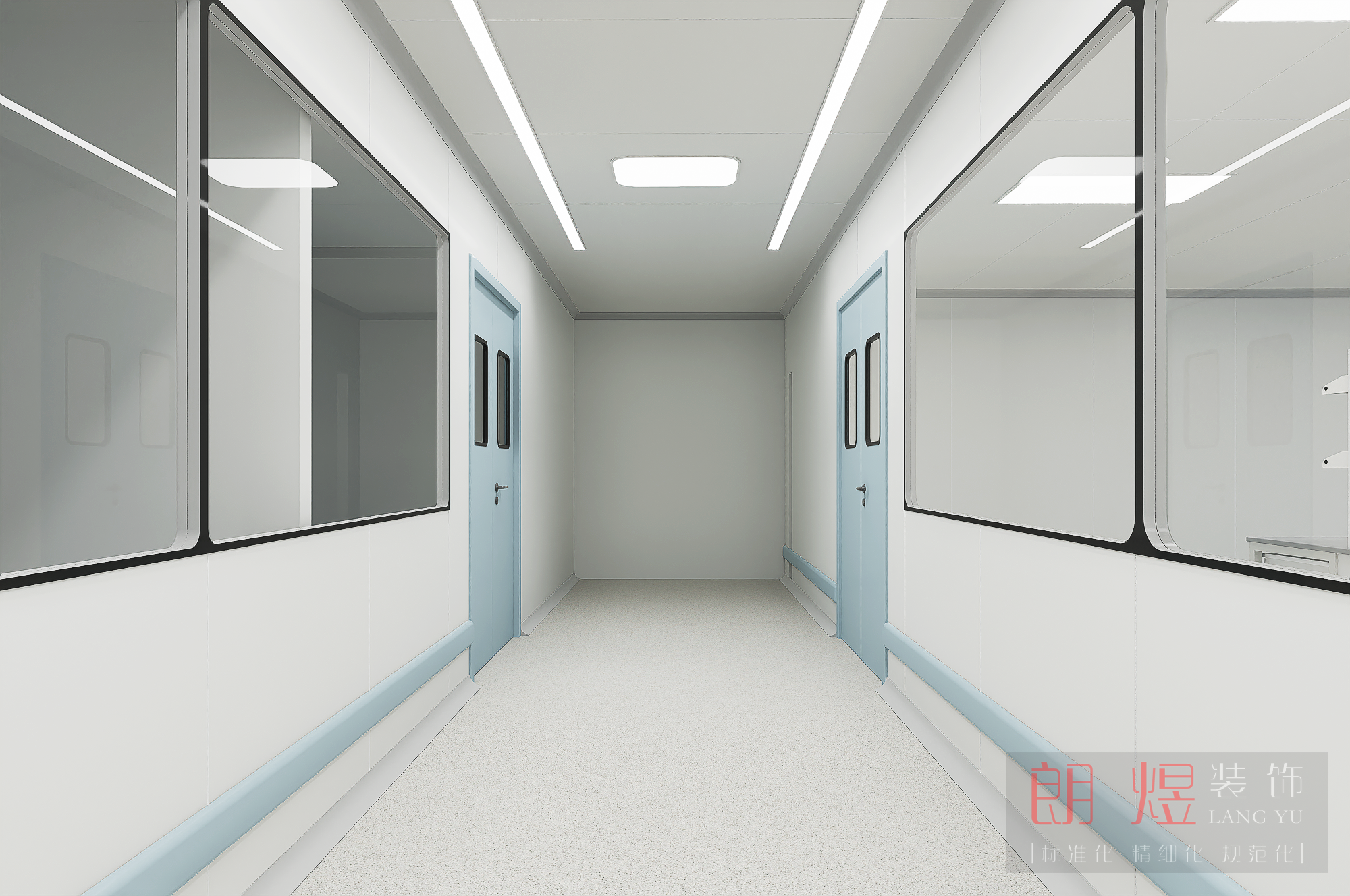 化工廠(chǎng)房實(shí)驗(yàn)室裝修設(shè)計(jì)效果圖