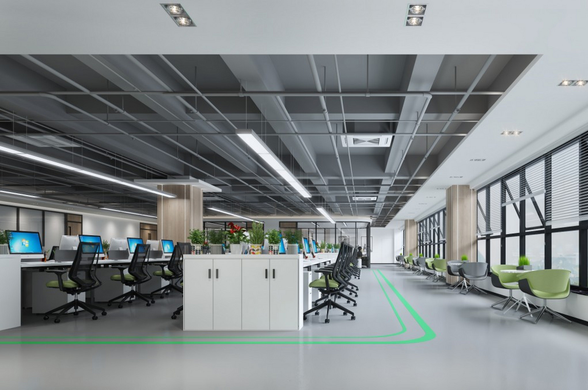 辦公室裝修現代風格