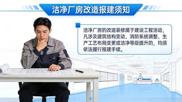 潔凈廠房的改造裝修是否也需要報建？